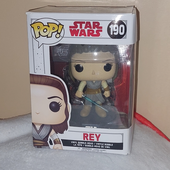Funko Pop! Star Wars Rey and BB-8 Figures - Picture 2 of 9